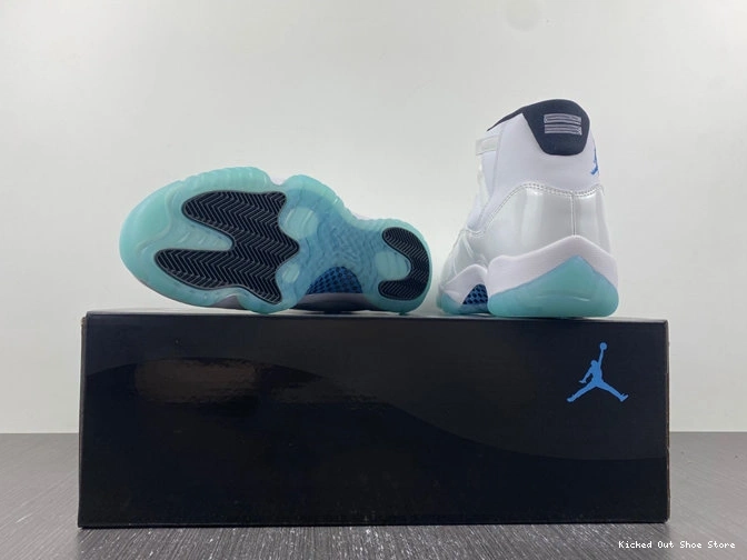 Kicked Out Shoe Store Legend Jordan Contemporary 378037- 11 Blue 4105 Retro 1013